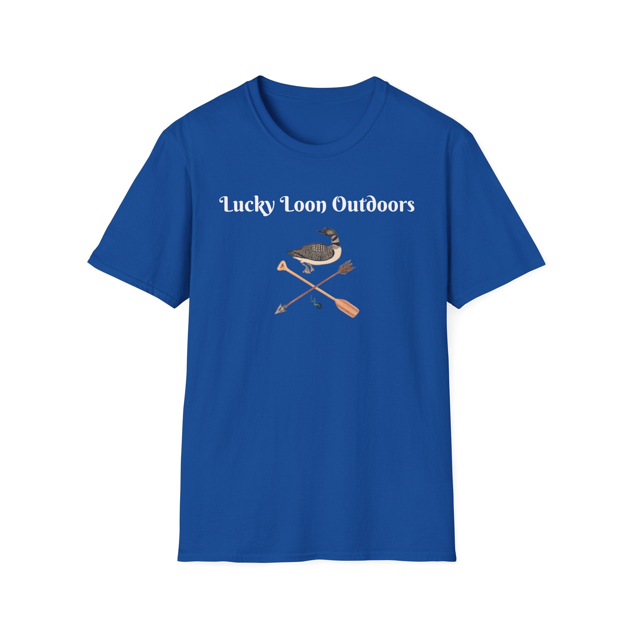 Hand-Drawn Lucky Loon Outdoors T-Shirt