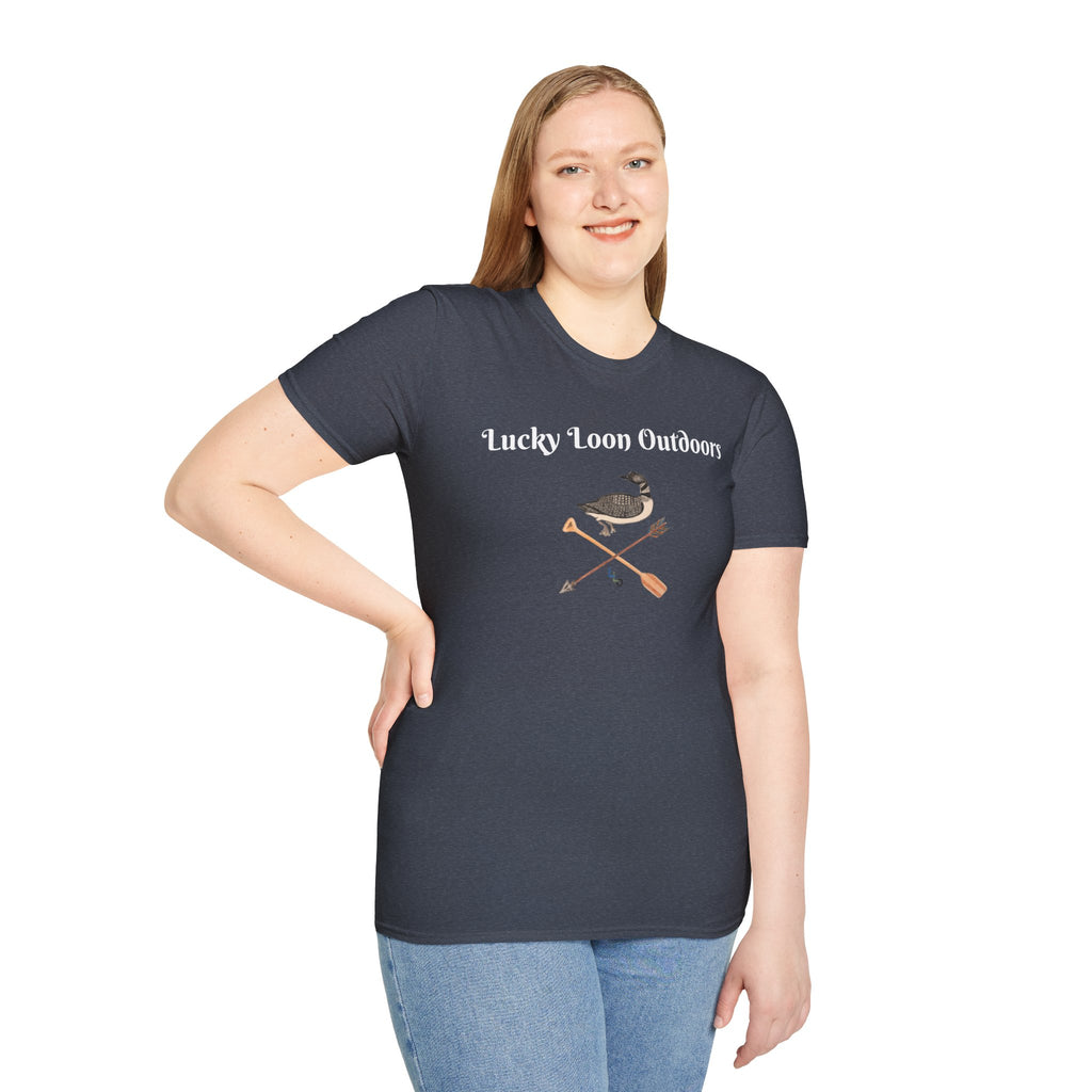 Hand-Drawn Lucky Loon Outdoors T-Shirt
