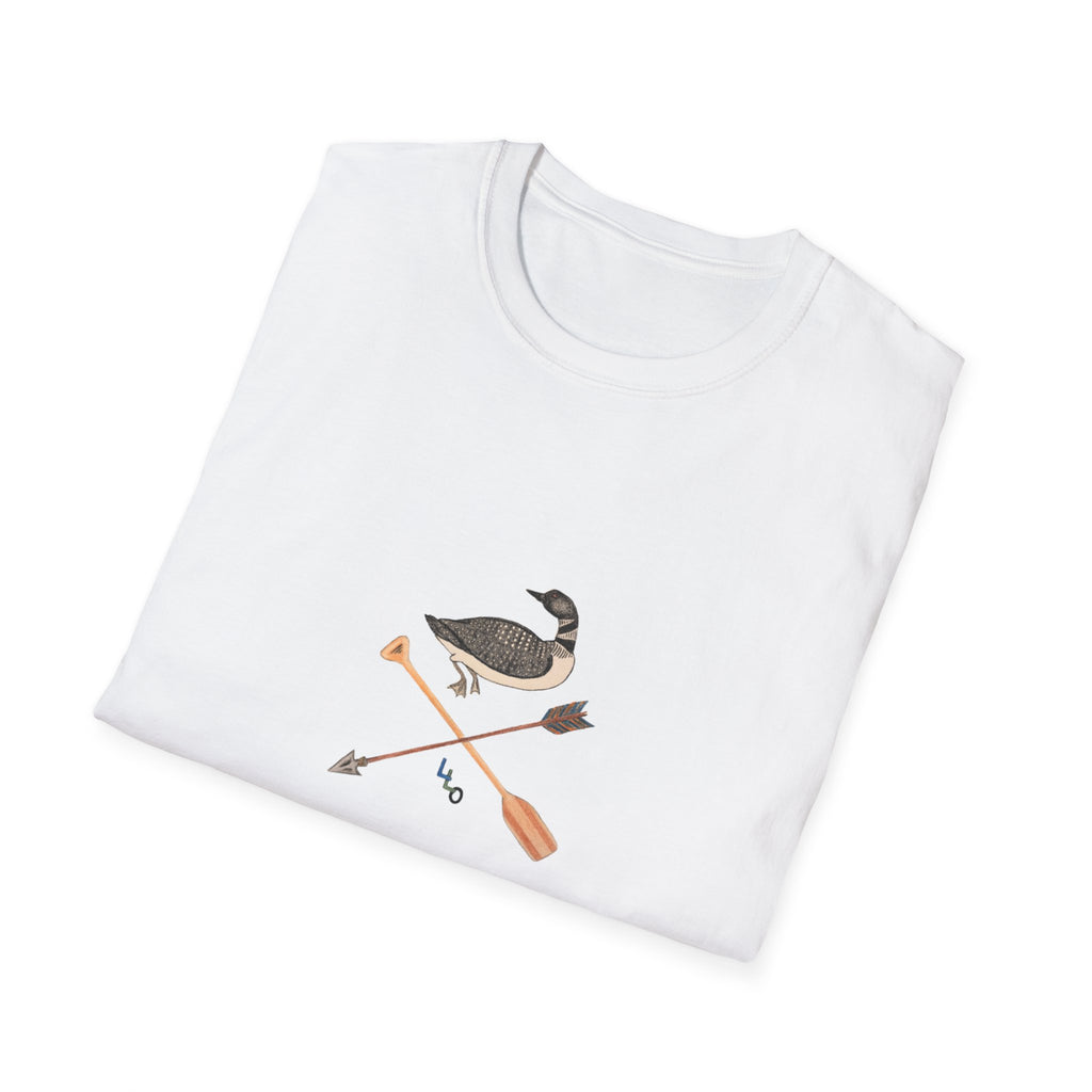 Hand-Drawn Lucky Loon Outdoors T-Shirt