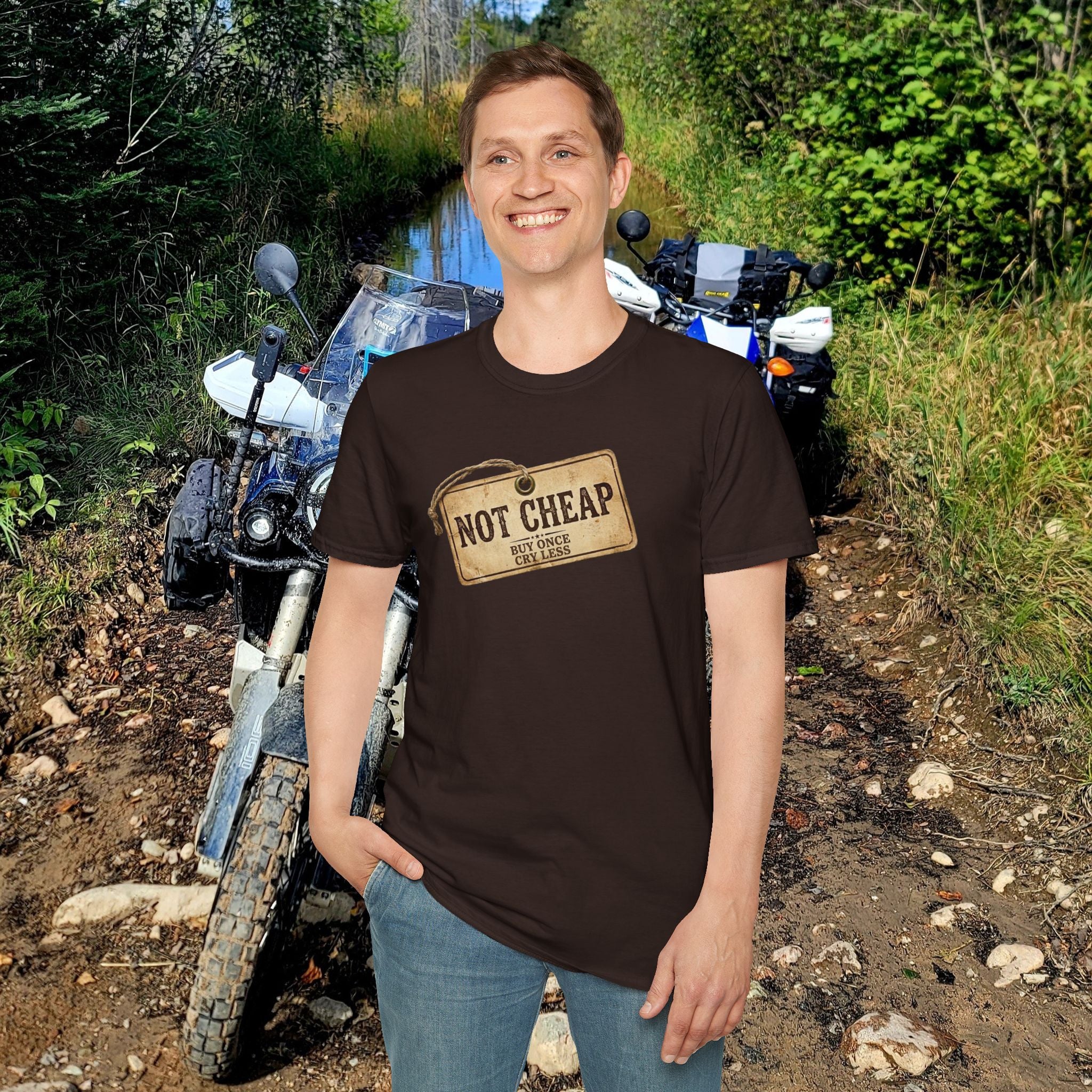 "Not Cheap" Quality-Focused T-Shirt