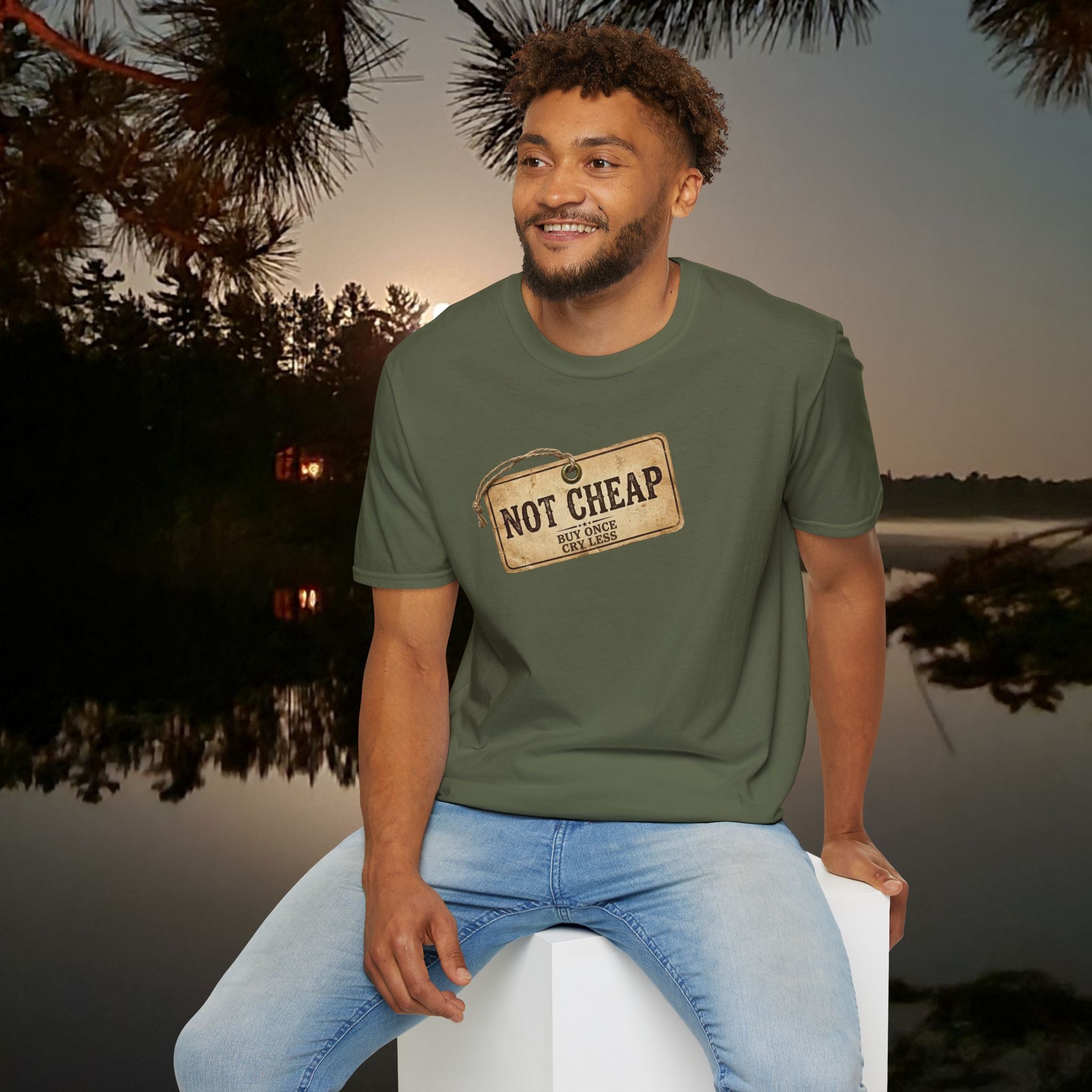 "Not Cheap" Quality-Focused T-Shirt