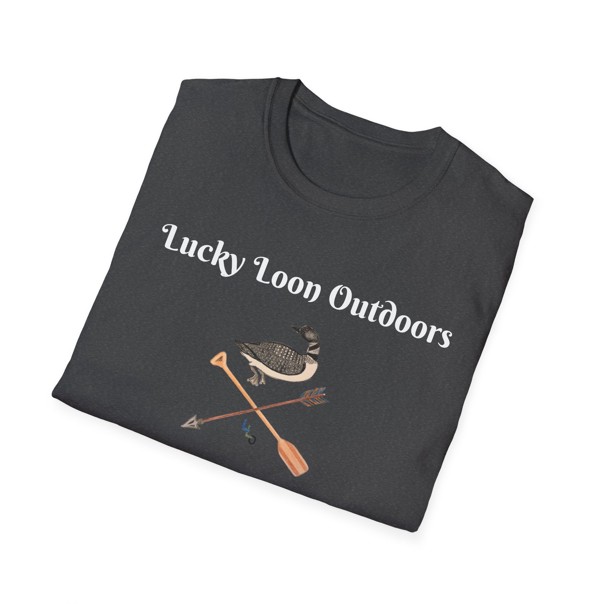 Hand-Drawn Lucky Loon Outdoors T-Shirt