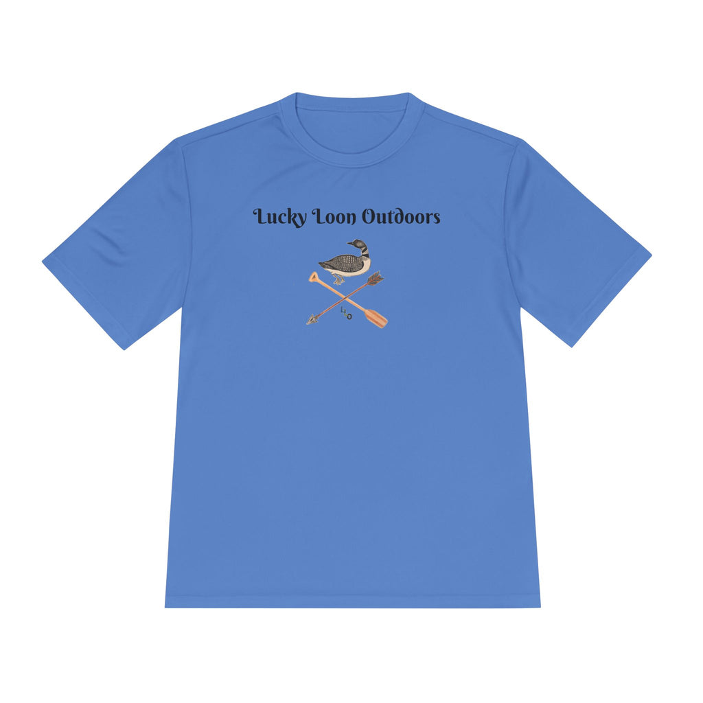 Lucky Loon Outdoors Moisture-Wicking Tee — Hand-Drawn Design