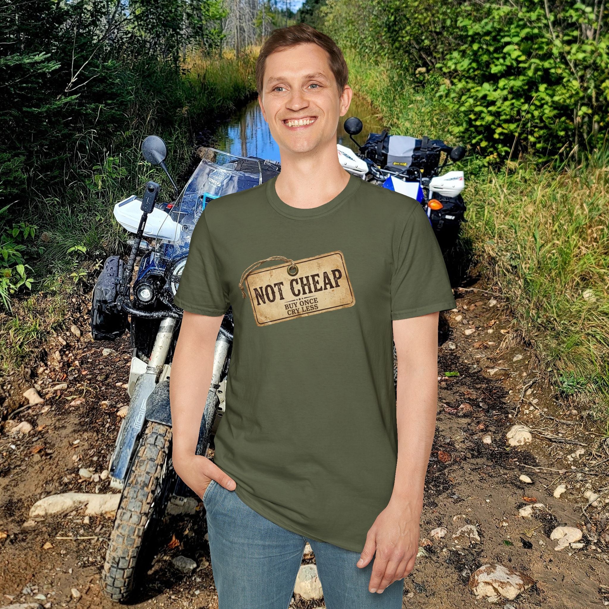 "Not Cheap" Quality-Focused T-Shirt