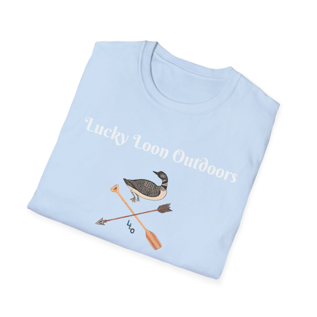 Hand-Drawn Lucky Loon Outdoors T-Shirt