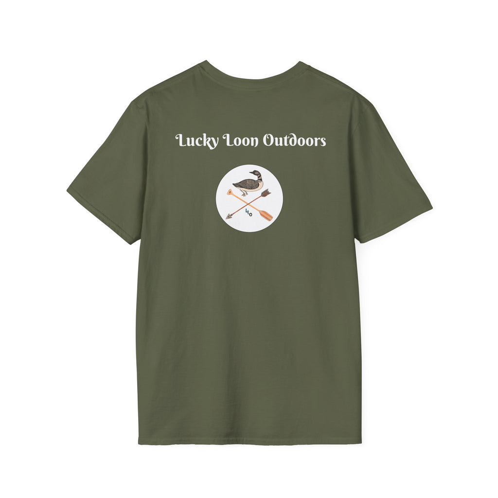 Hand-Drawn Lucky Loon Outdoors T-Shirt