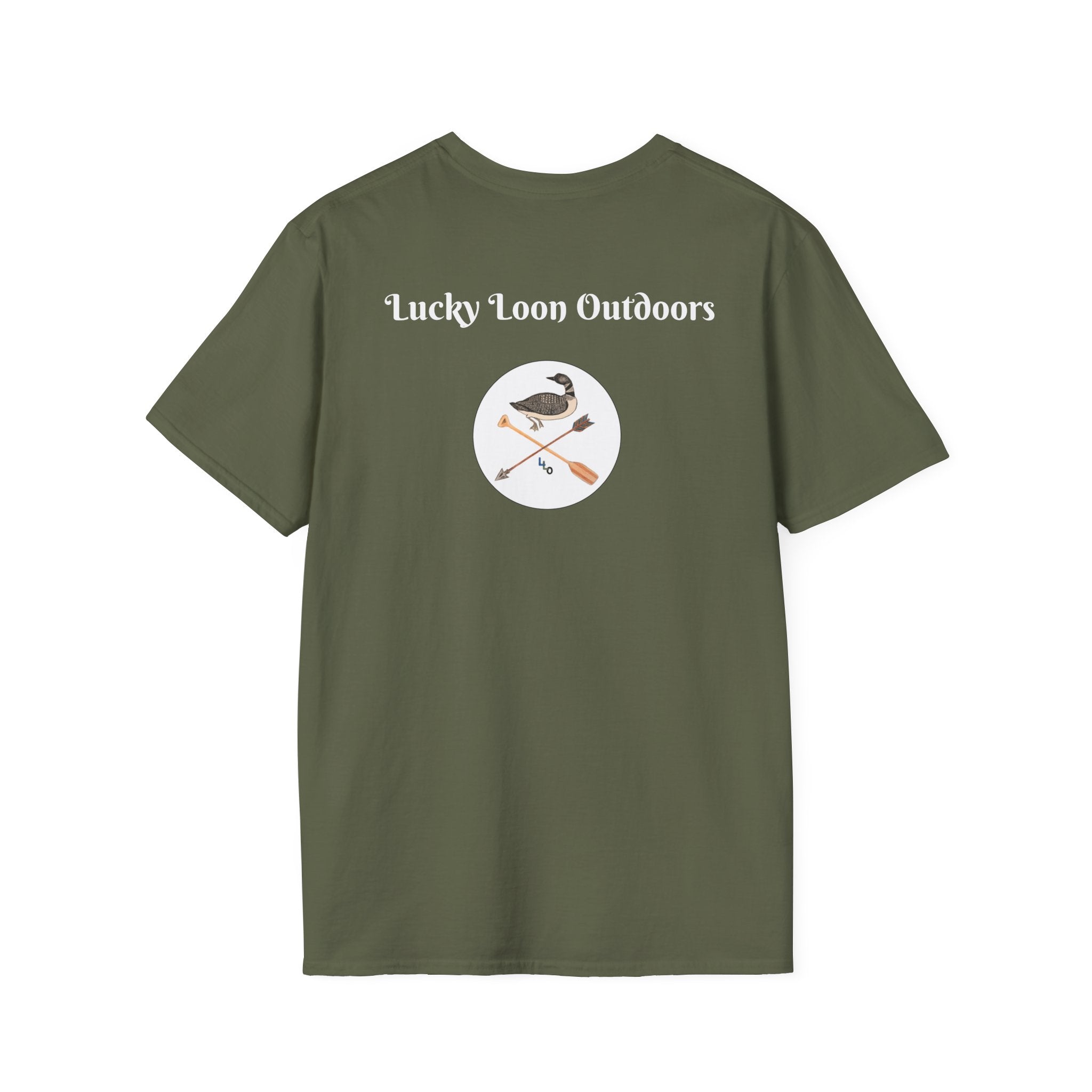 Hand-Drawn Lucky Loon Outdoors T-Shirt