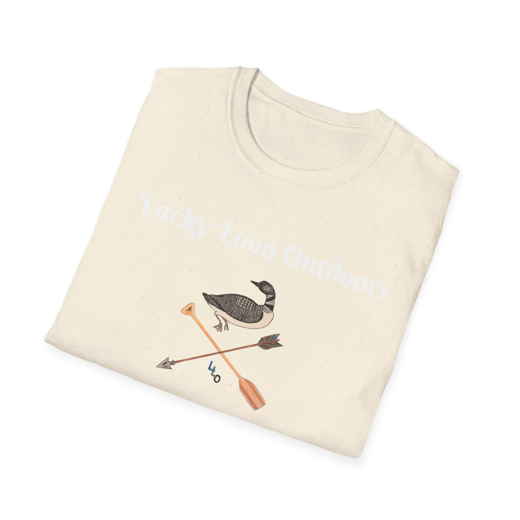 Hand-Drawn Lucky Loon Outdoors T-Shirt