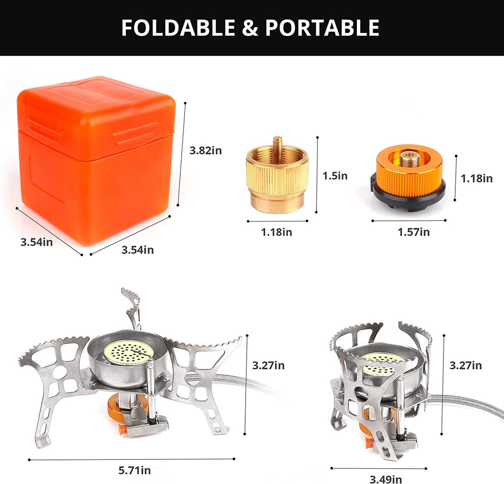 Multi-Fuel Camping Stove