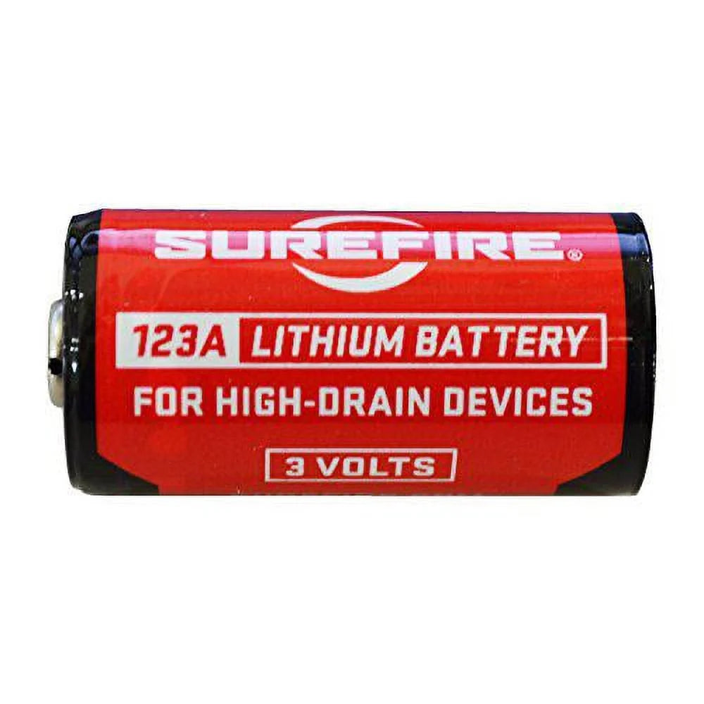 SF123A 123A 3-Volt Lithium Batteries 8 Pack