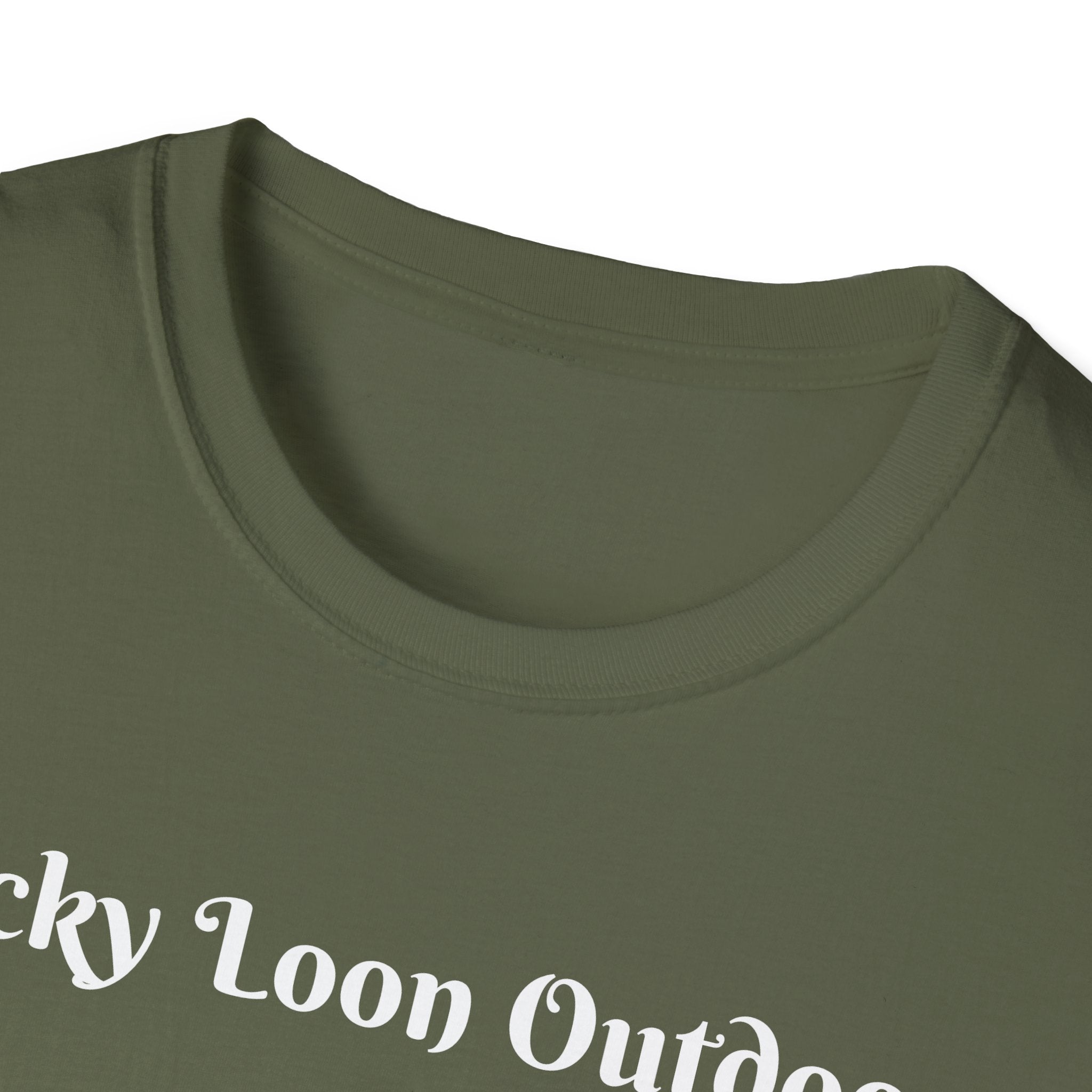 Hand-Drawn Lucky Loon Outdoors T-Shirt