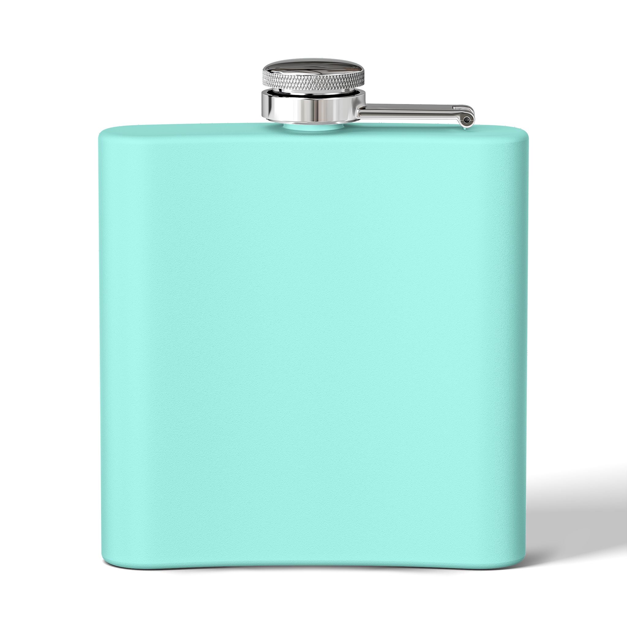 Lucky Loon Outdoors Stainless Steel Flask — Hand-Drawn Logo (6oz) — Hiking & Camping Flask