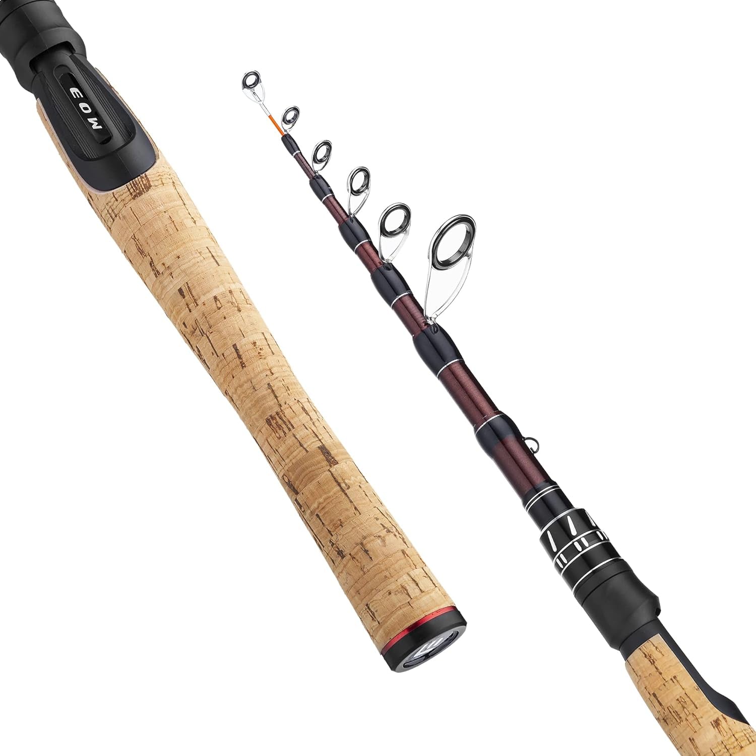 Telescoping Collapsible Fishing Rod (Spincast)