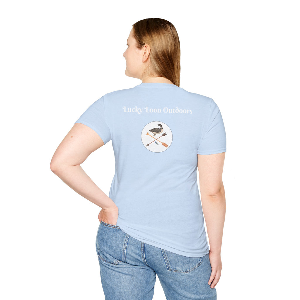 Hand-Drawn Lucky Loon Outdoors T-Shirt