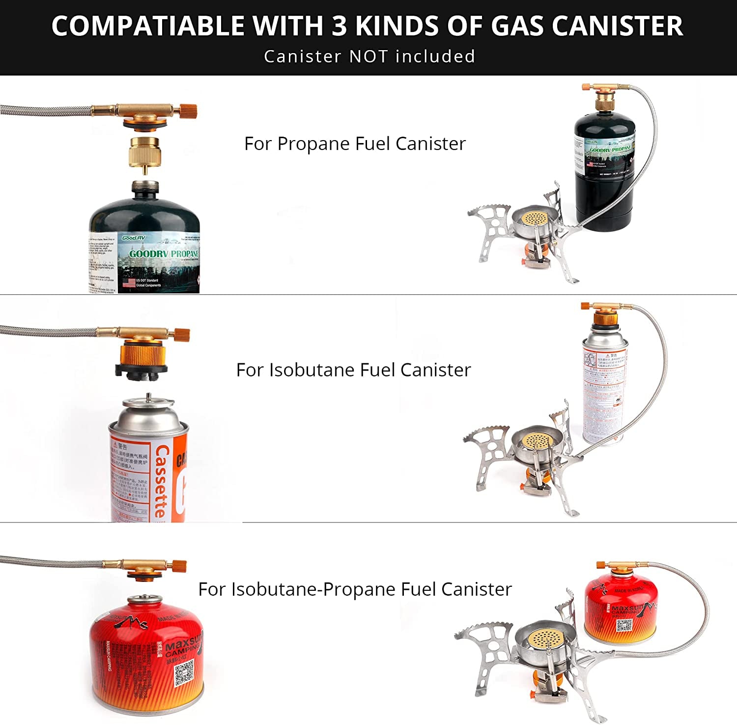 Multi-Fuel Camping Stove