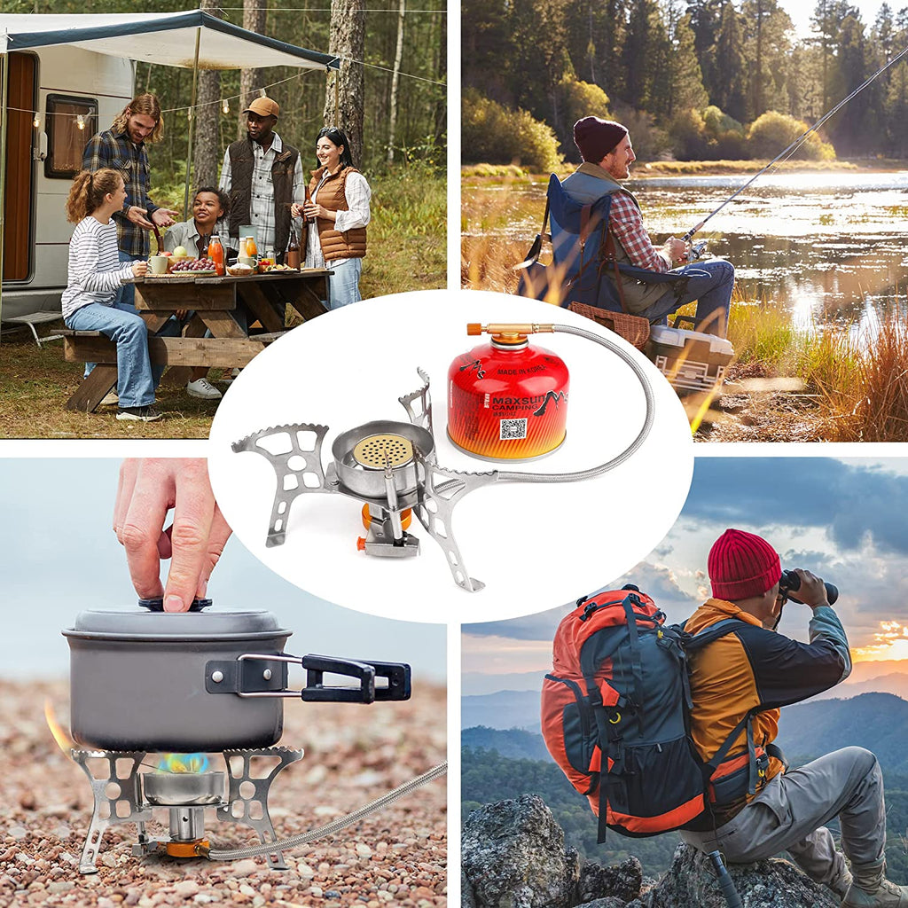 Multi-Fuel Camping Stove