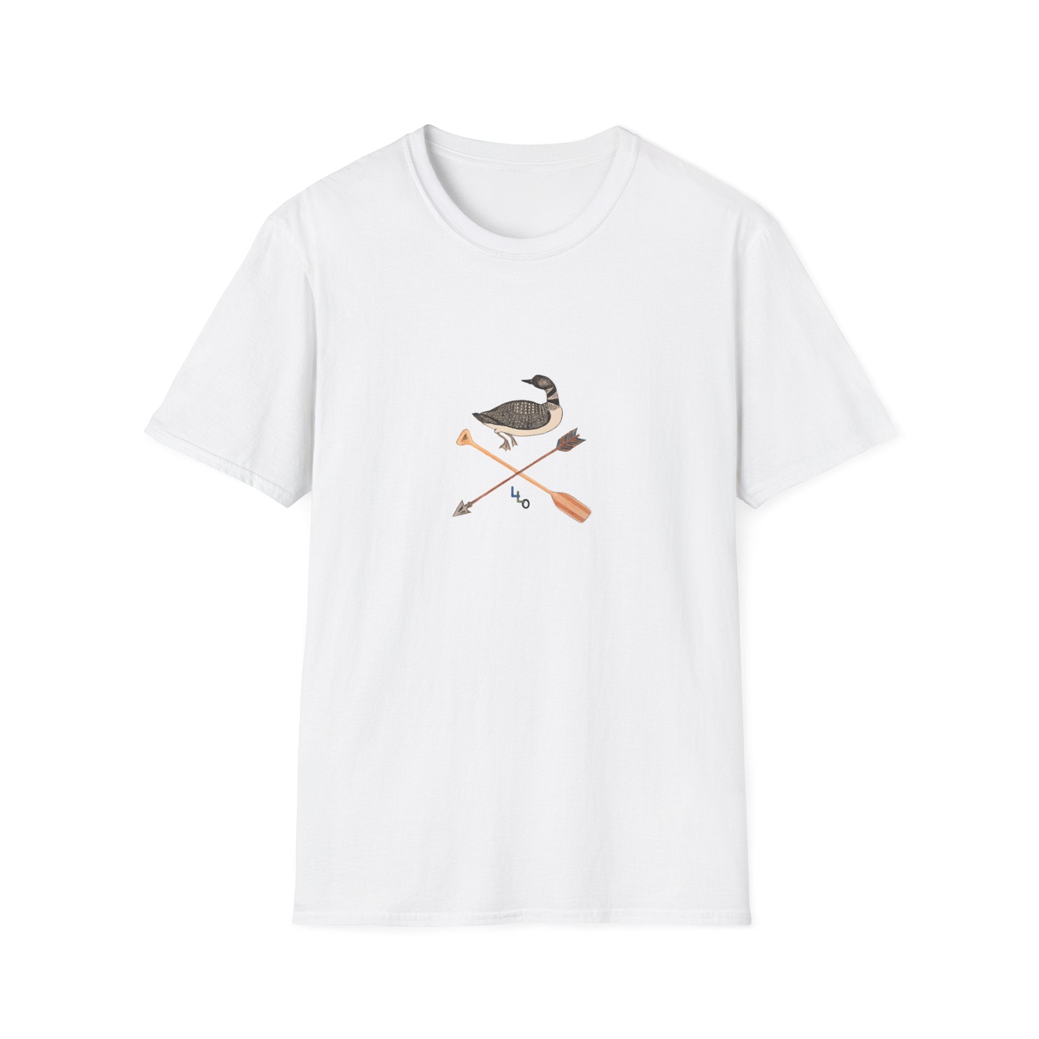 Hand-Drawn Lucky Loon Outdoors T-Shirt