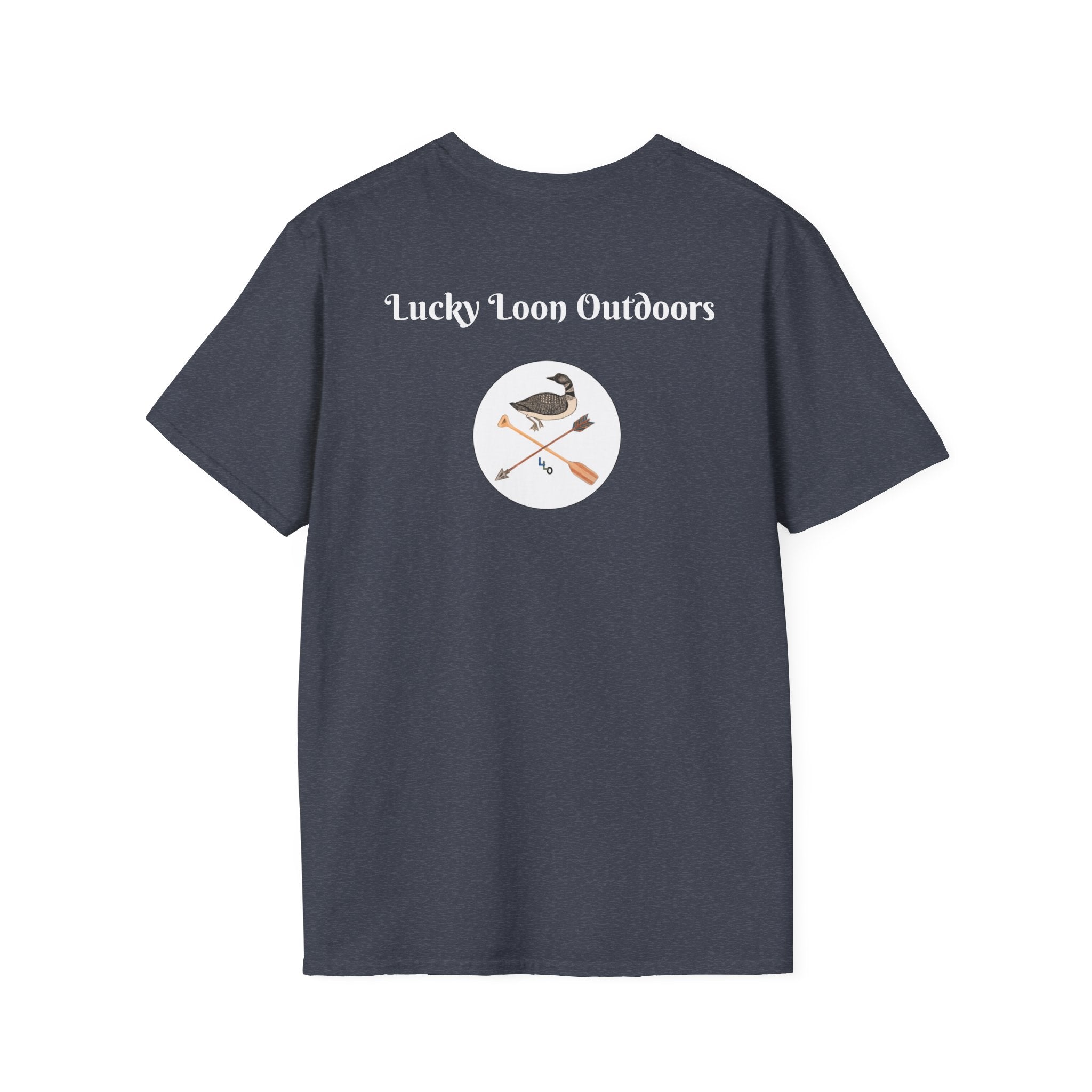 Hand-Drawn Lucky Loon Outdoors T-Shirt
