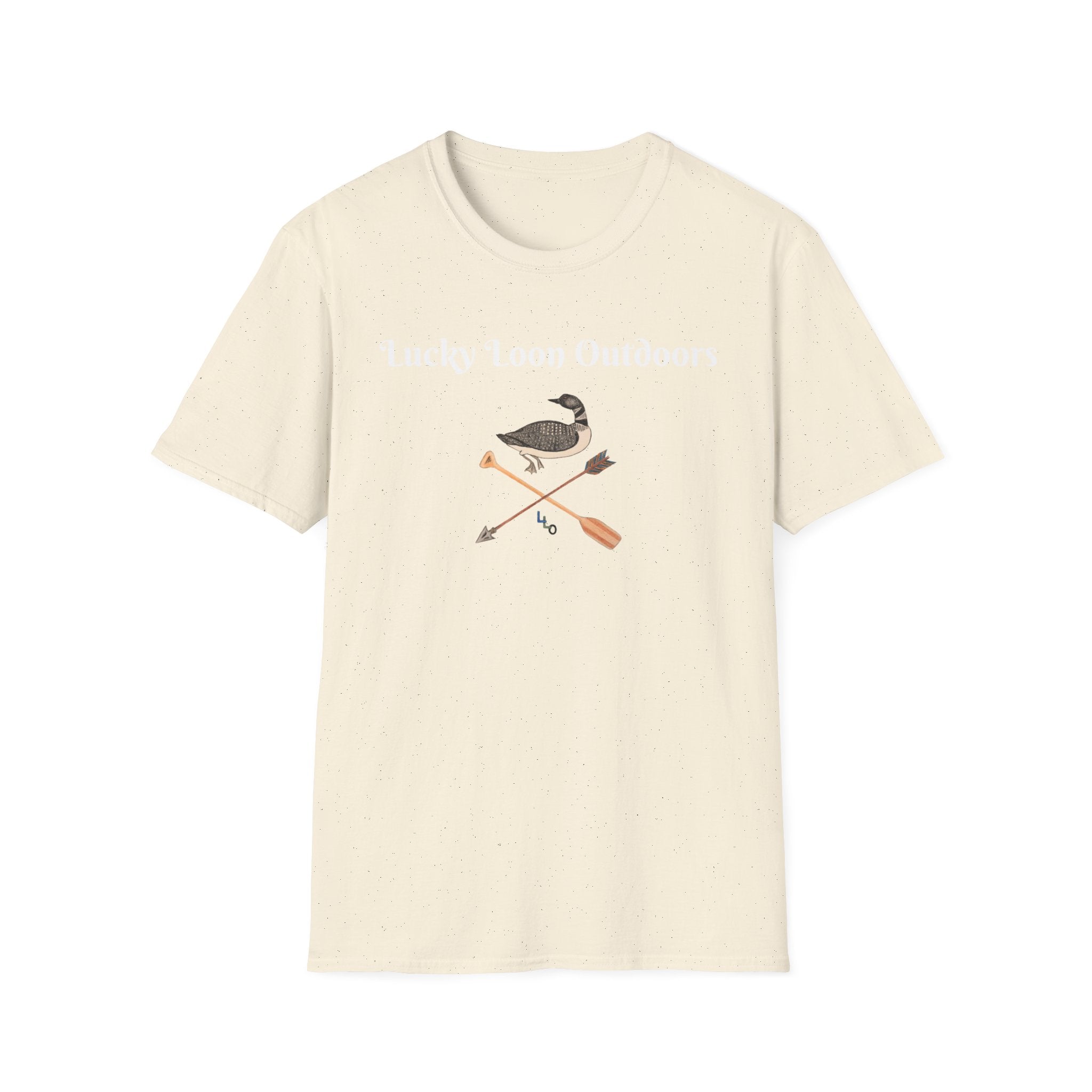 Hand-Drawn Lucky Loon Outdoors T-Shirt