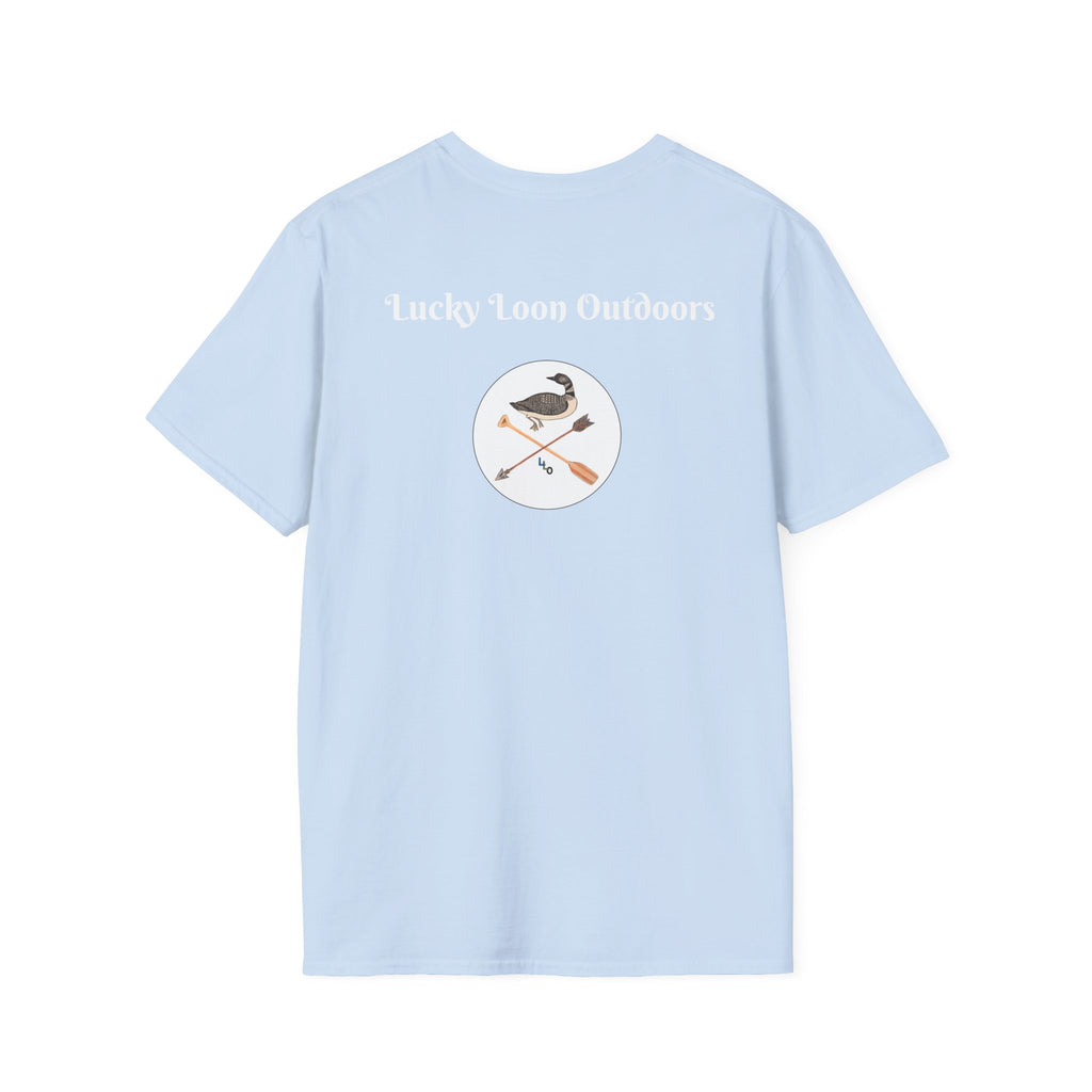 Hand-Drawn Lucky Loon Outdoors T-Shirt
