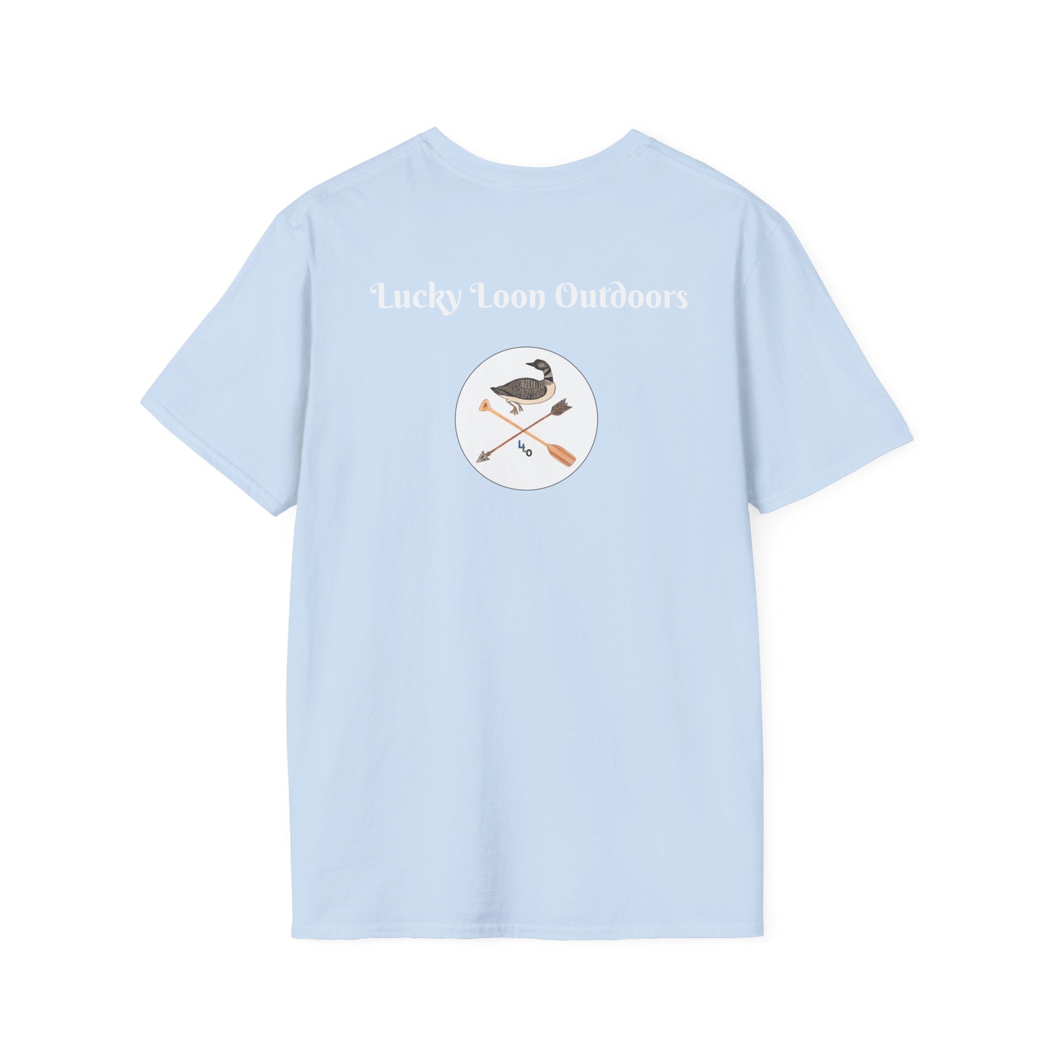 Hand-Drawn Lucky Loon Outdoors T-Shirt
