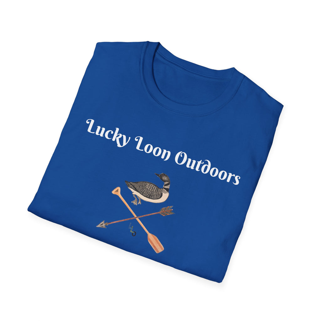 Hand-Drawn Lucky Loon Outdoors T-Shirt