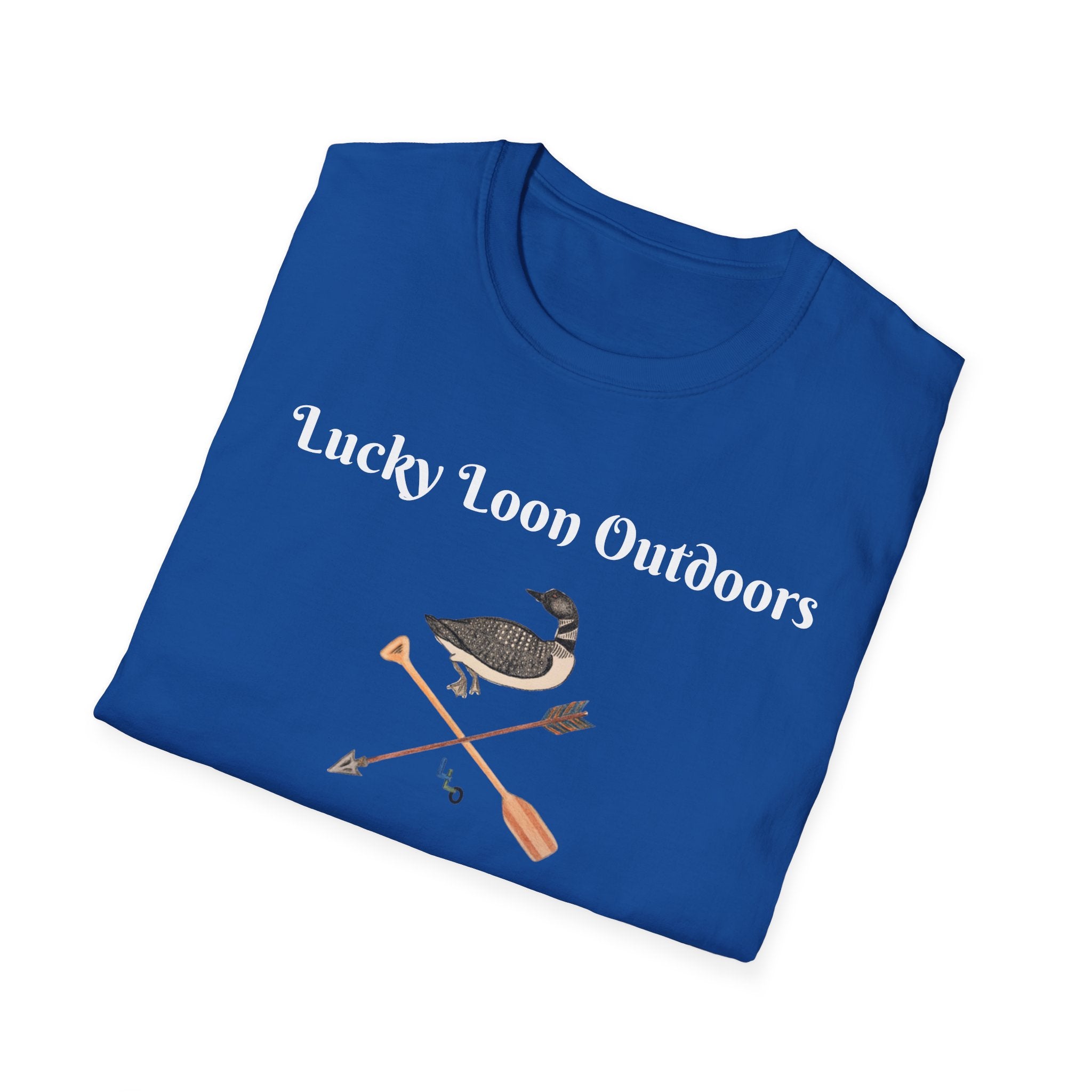 Hand-Drawn Lucky Loon Outdoors T-Shirt