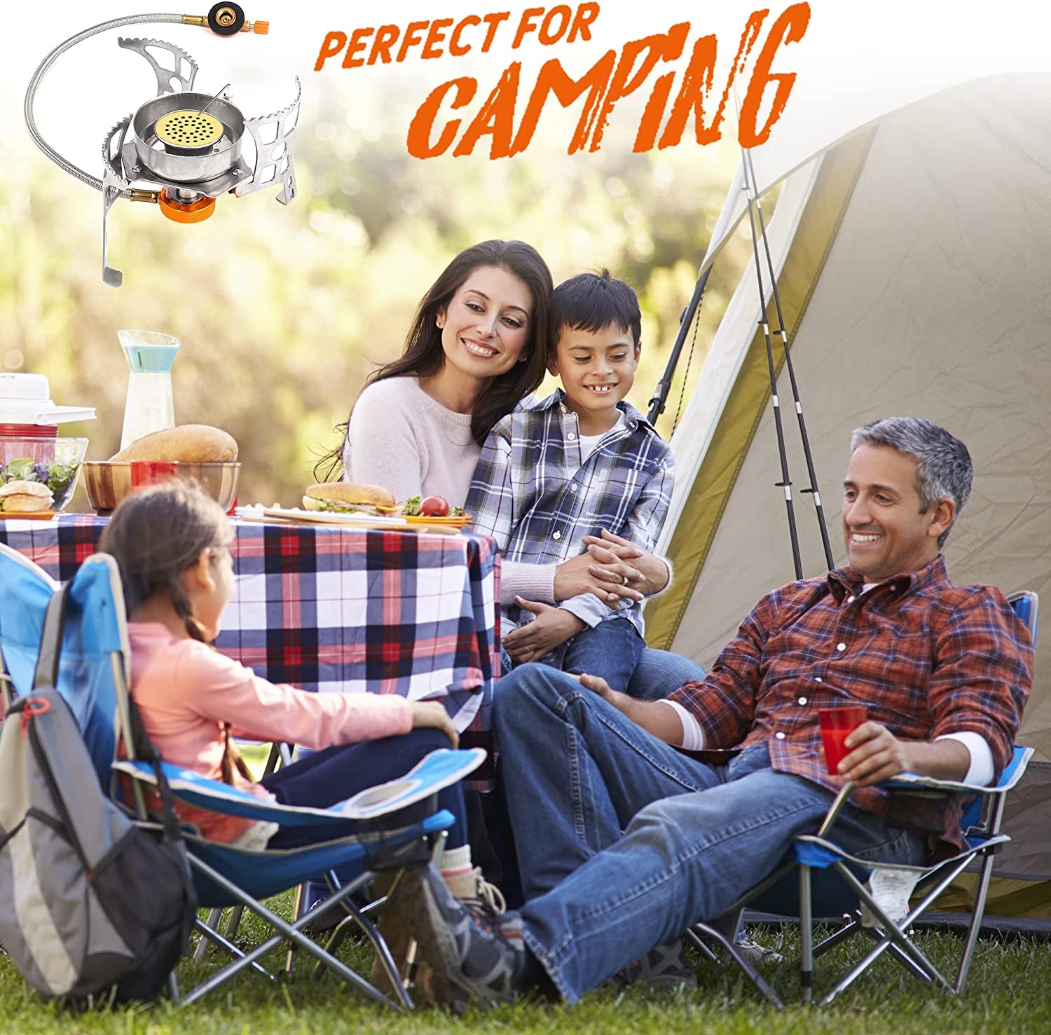 Multi-Fuel Camping Stove