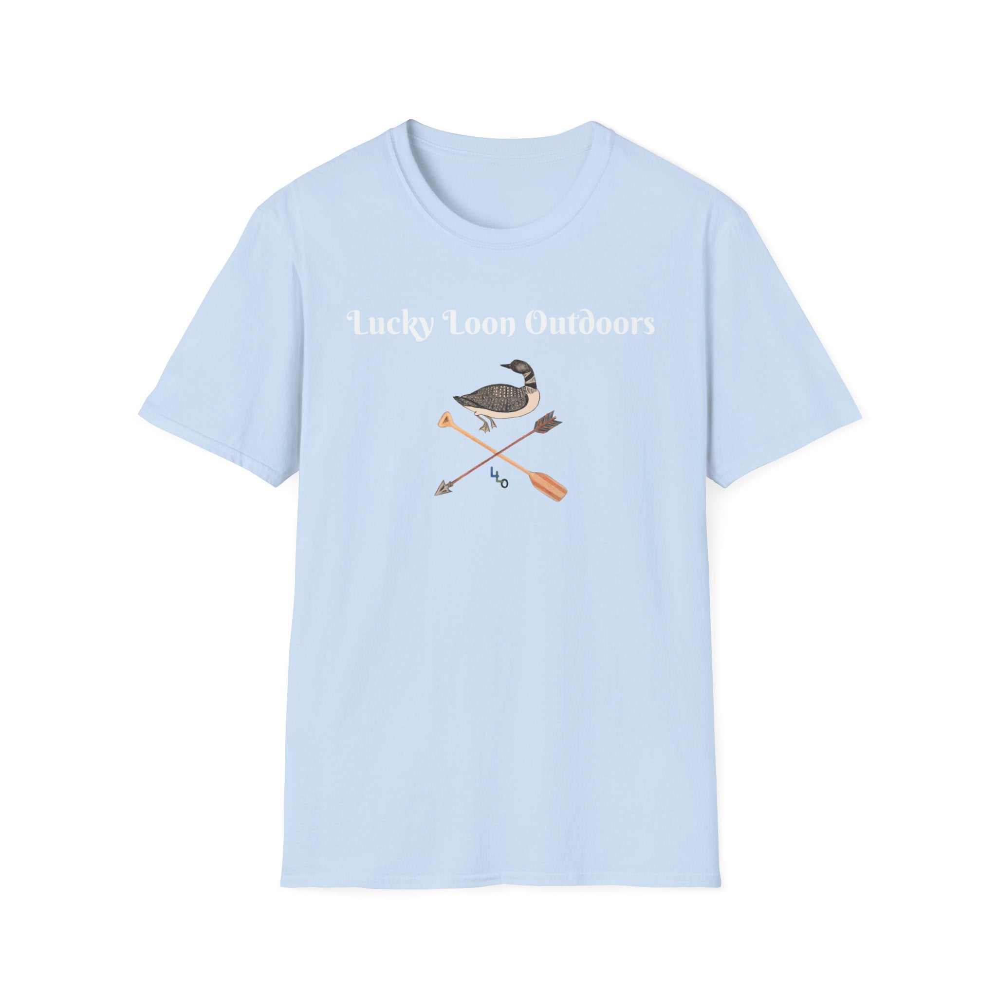 Hand-Drawn Lucky Loon Outdoors T-Shirt