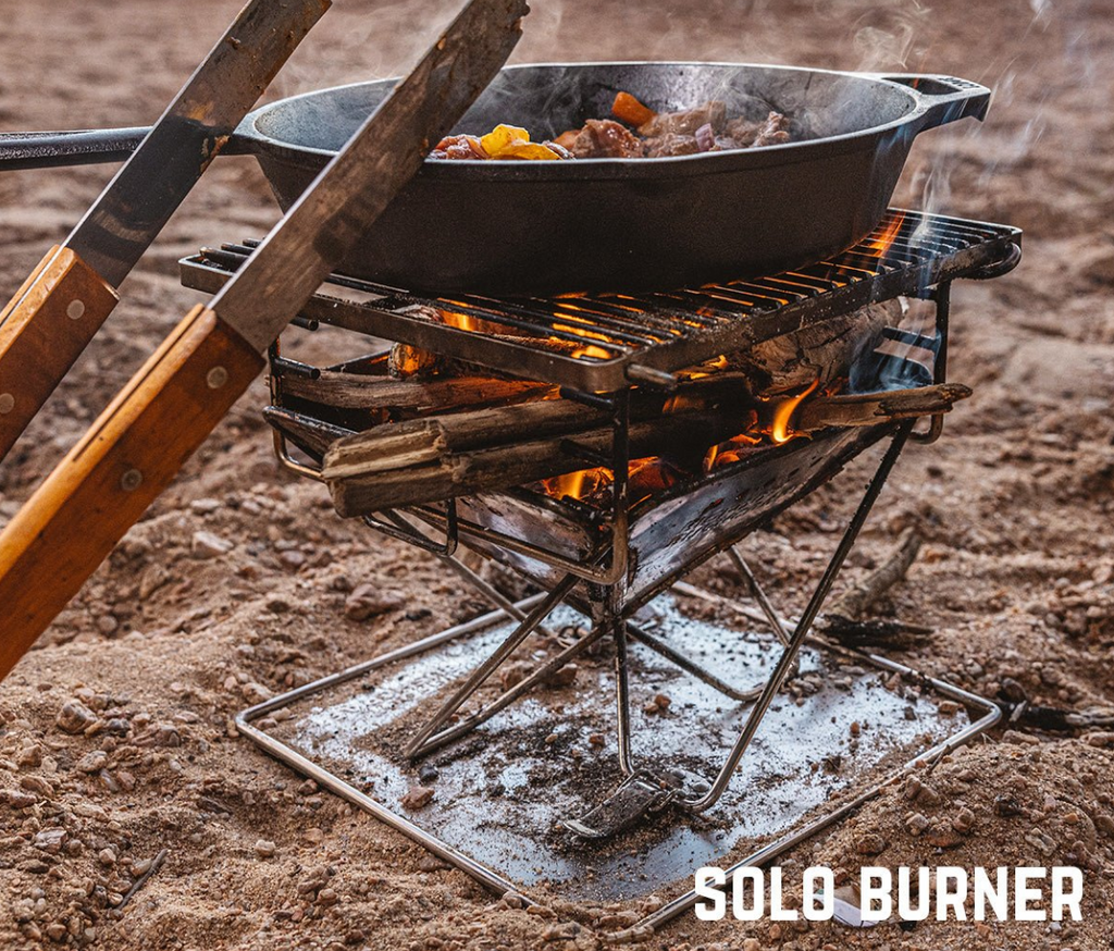 Bigfoot Bushcraft Flatpack Grill, Stove, and Firepit