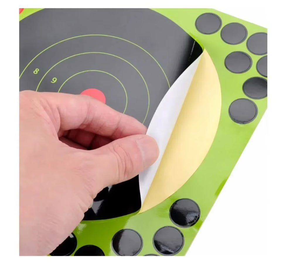 Splatter Target Reactive Shooting Target Shoot Train Target Paper Sticker for Shooting Competitions Practice Stickers