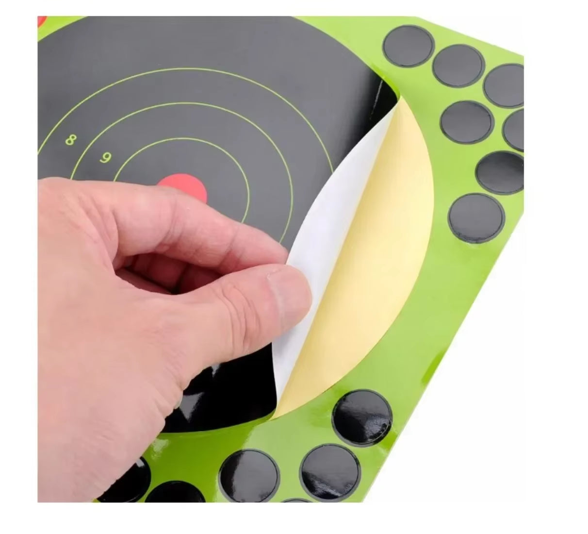 Splatter Target Reactive Shooting Target Shoot Train Target Paper Sticker for Shooting Competitions Practice Stickers