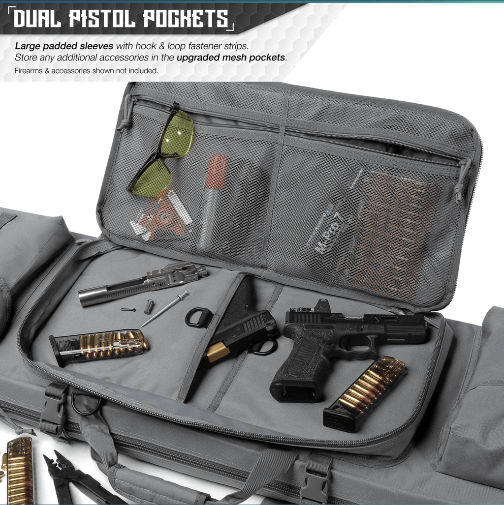 MOLLE Double Rifle Case (5 Sizes)