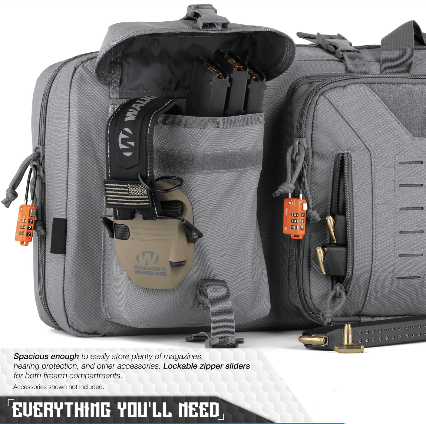 MOLLE Double Rifle Case (5 Sizes)