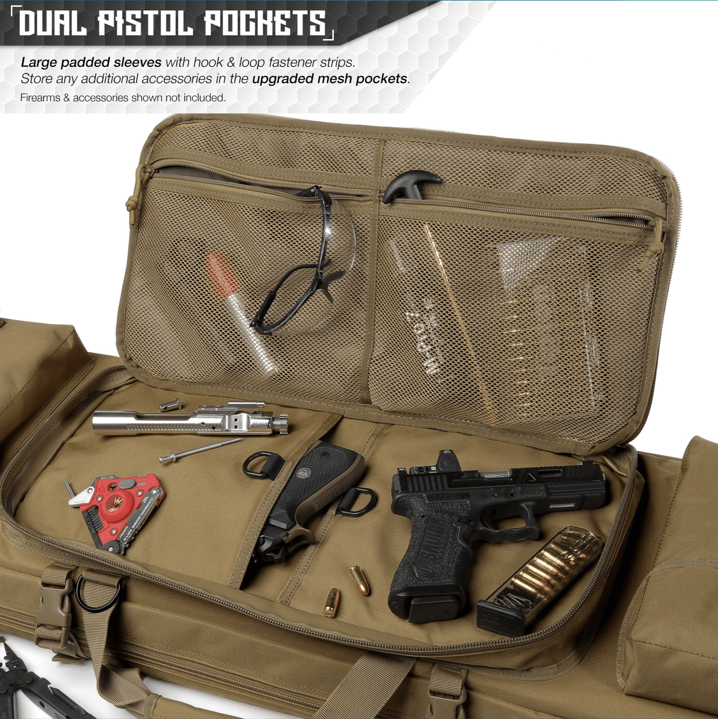 MOLLE Double Rifle Case (5 Sizes)