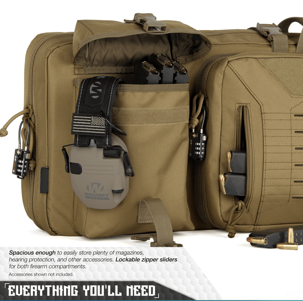 MOLLE Double Rifle Case (5 Sizes)