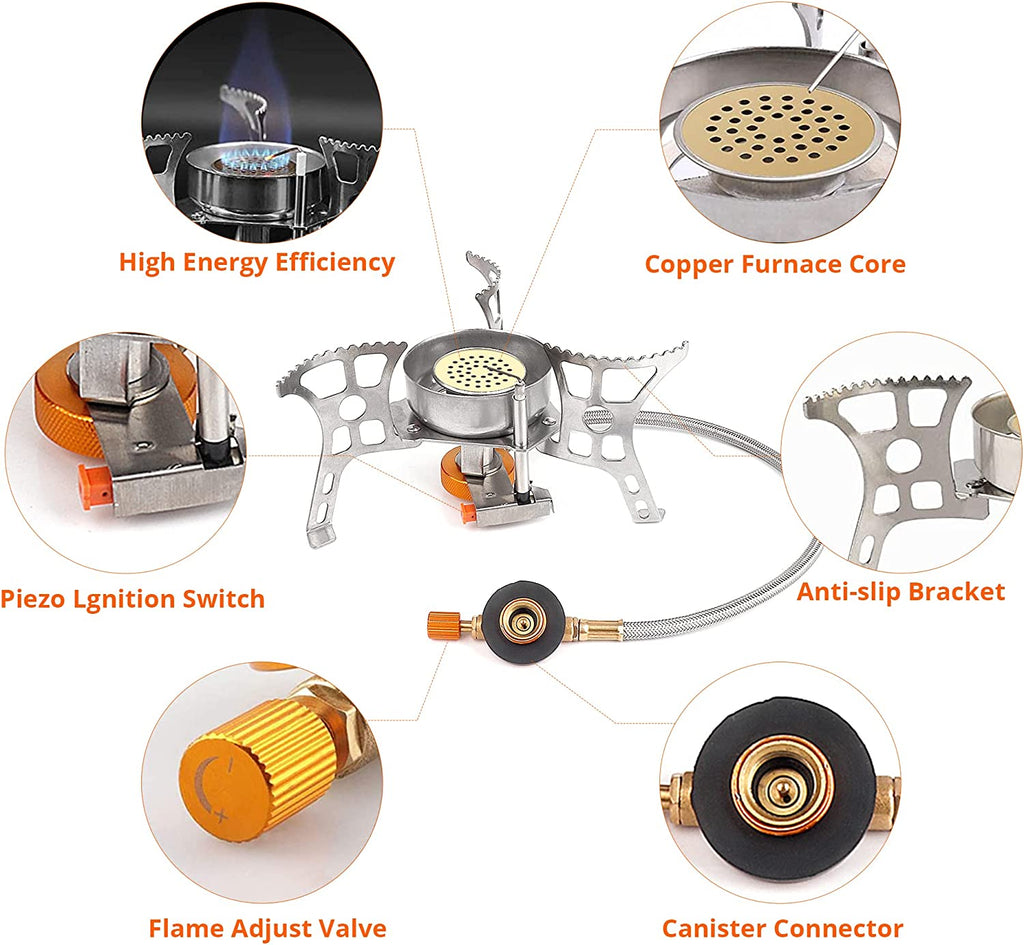 Multi-Fuel Camping Stove