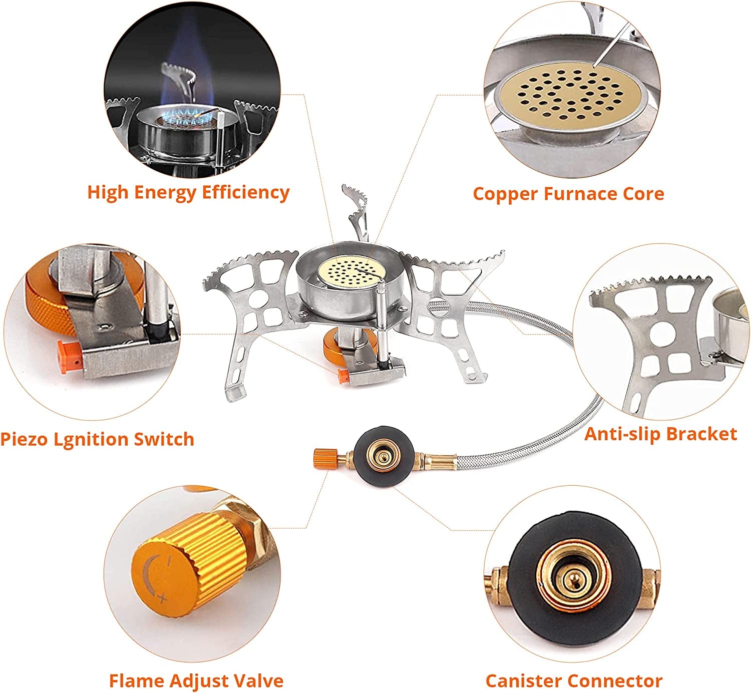Multi-Fuel Camping Stove