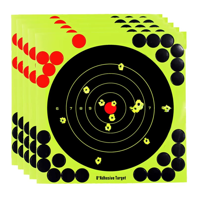 Splatter Target Reactive Shooting Target Shoot Train Target Paper Sticker for Shooting Competitions Practice Stickers