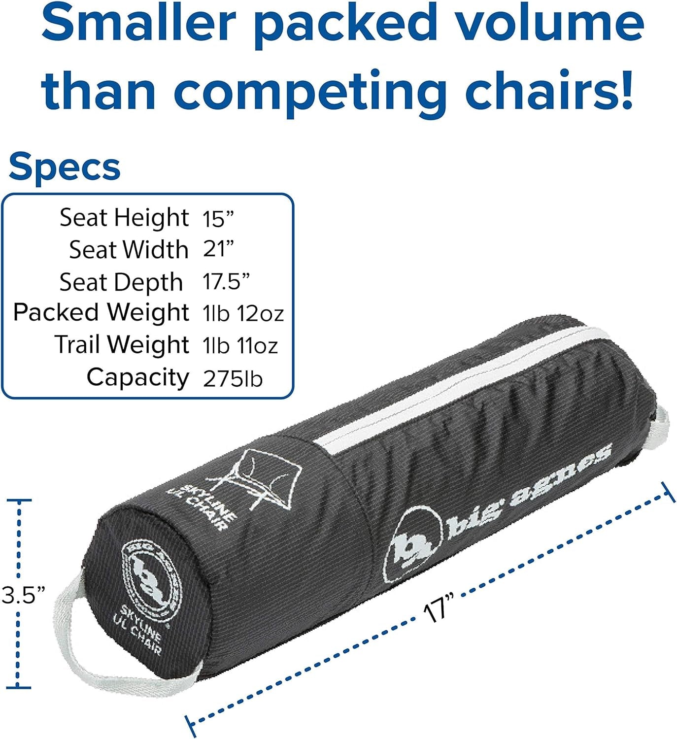 Big Agnes Skyline Ultralight Backpacking Chair