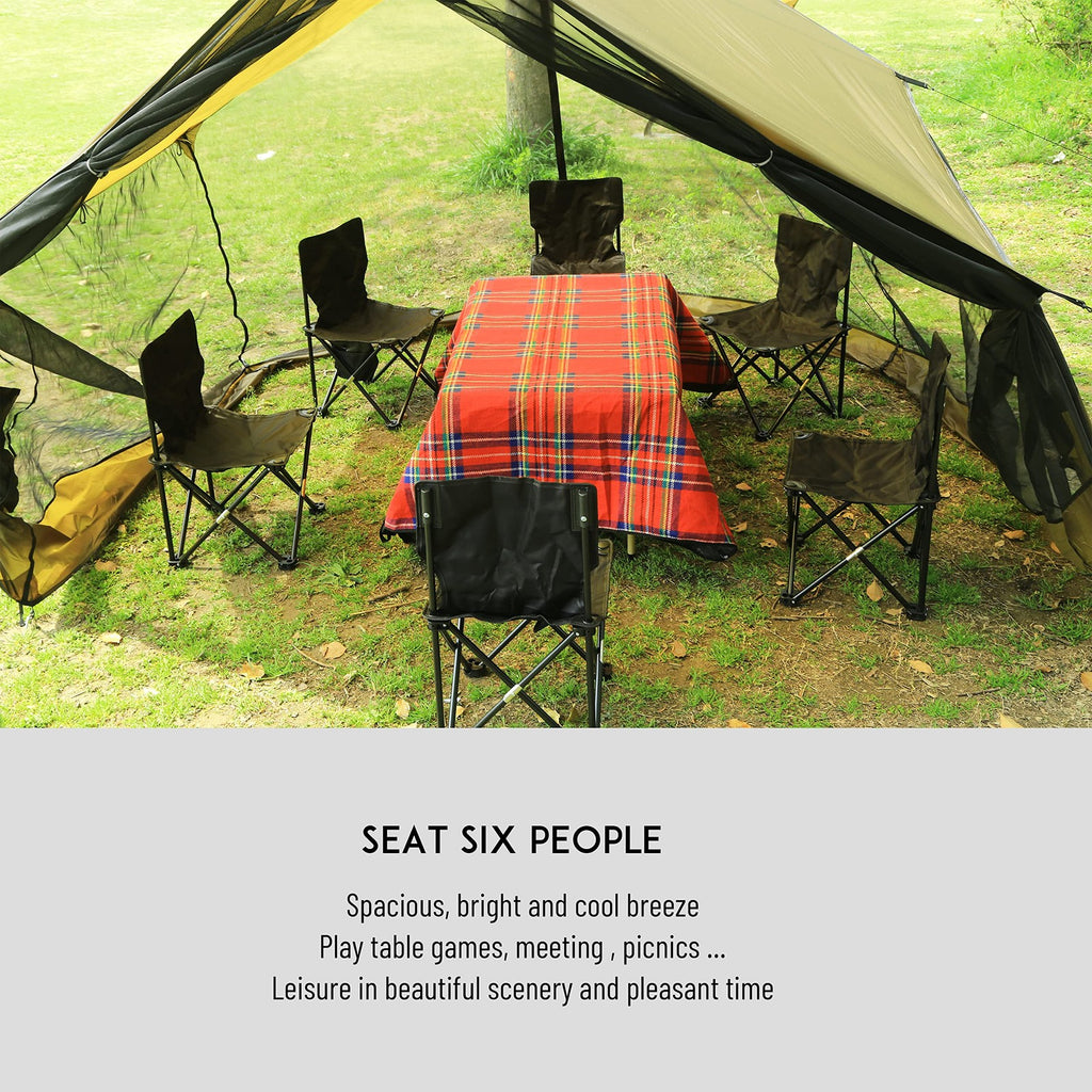 Lightweight No Bug Screen House for Hammock, Canoe Picnics Backyards Backpack...