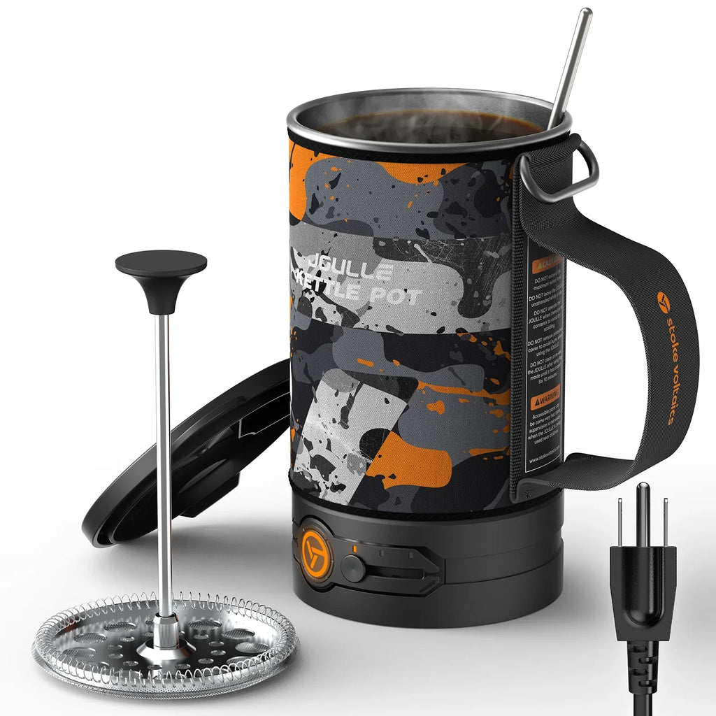 Electric Kettle Pot, Camp and Travel Electric Cooker