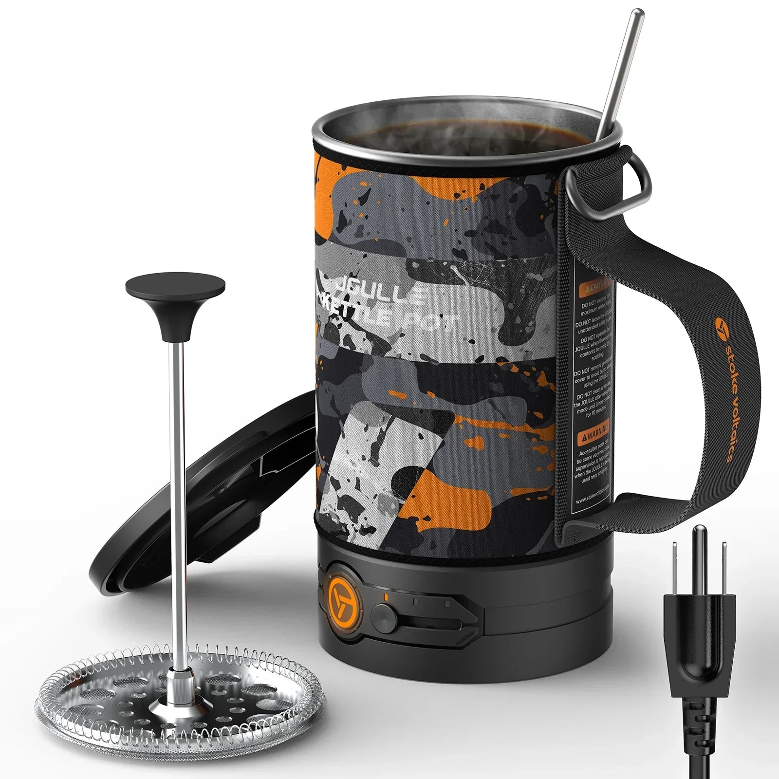 Electric Kettle Pot, Camp and Travel Electric Cooker