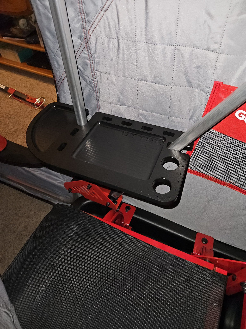 Ice Fishing Shelter Table Tackle & Tool Organizer