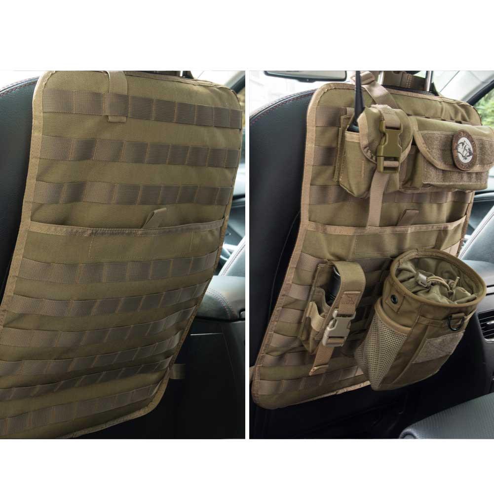 Tactical MOLLE Panel Seat Organizer
